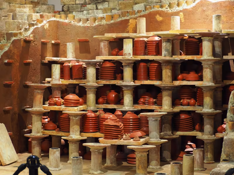 Visite du musée de la céramique à Lezoux