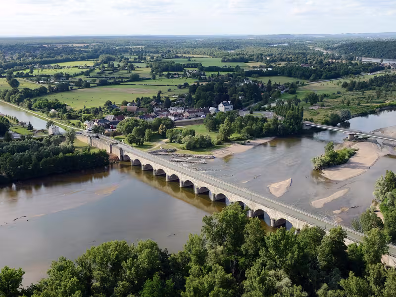 Le pont canal du Guétin et ses 18 arches