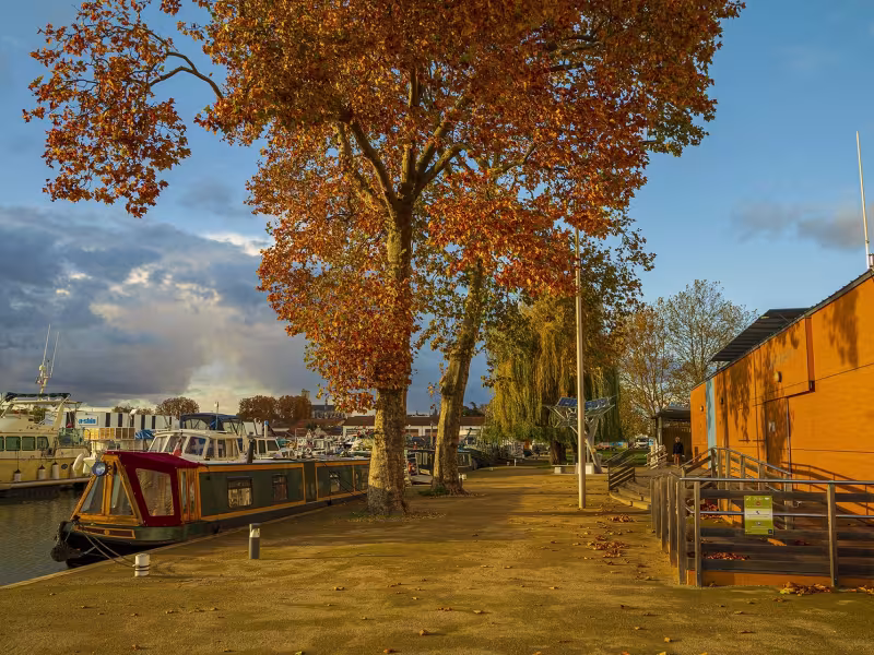 Le port de la jonction à Nevers