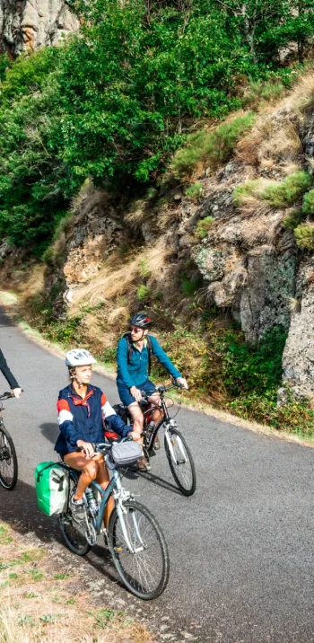 A cycle route linked to further cycle routes 