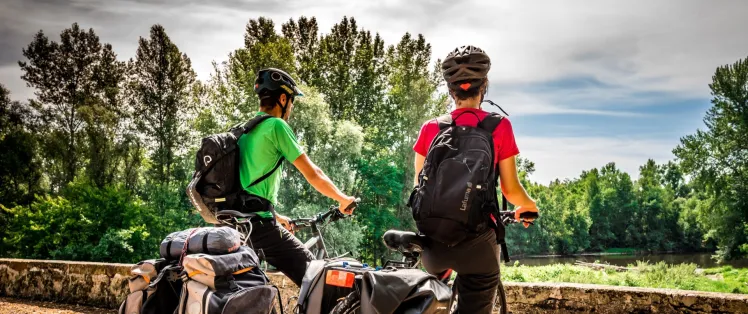 Vélo de voyage sur Via Allier